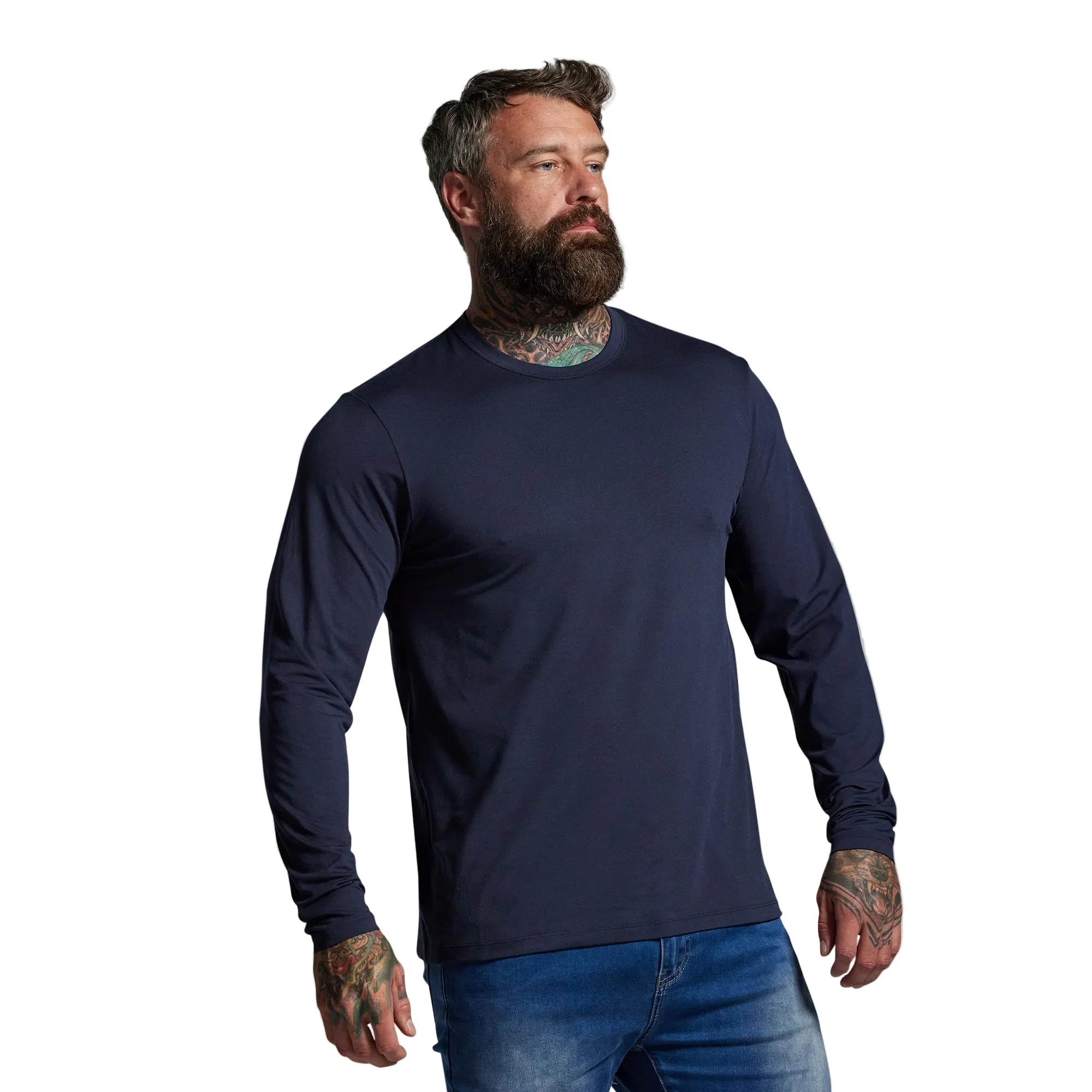 Premium Basic Long Sleeve (BP Navy)