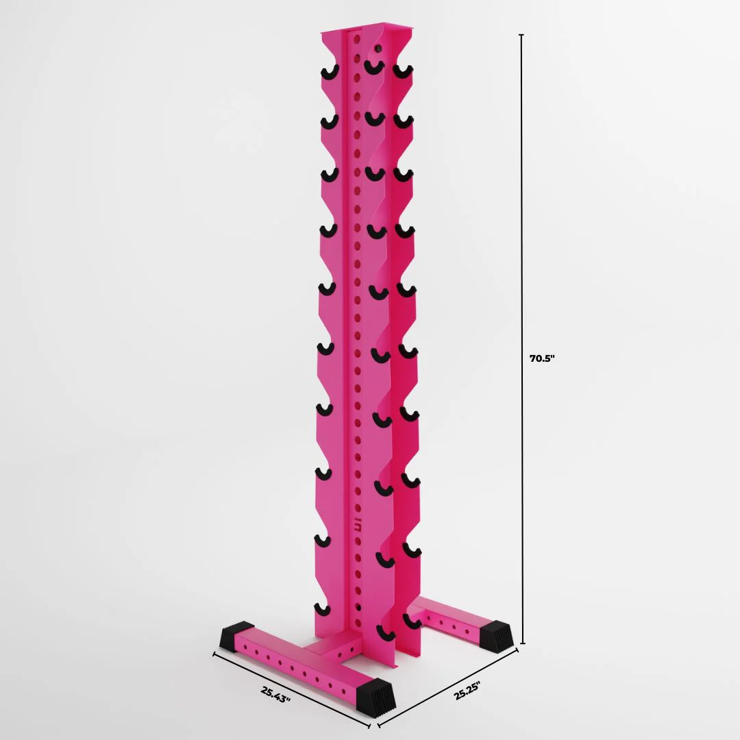 Delta | 10-Tier Vertical Dumbbell Storage Rack - Image 24