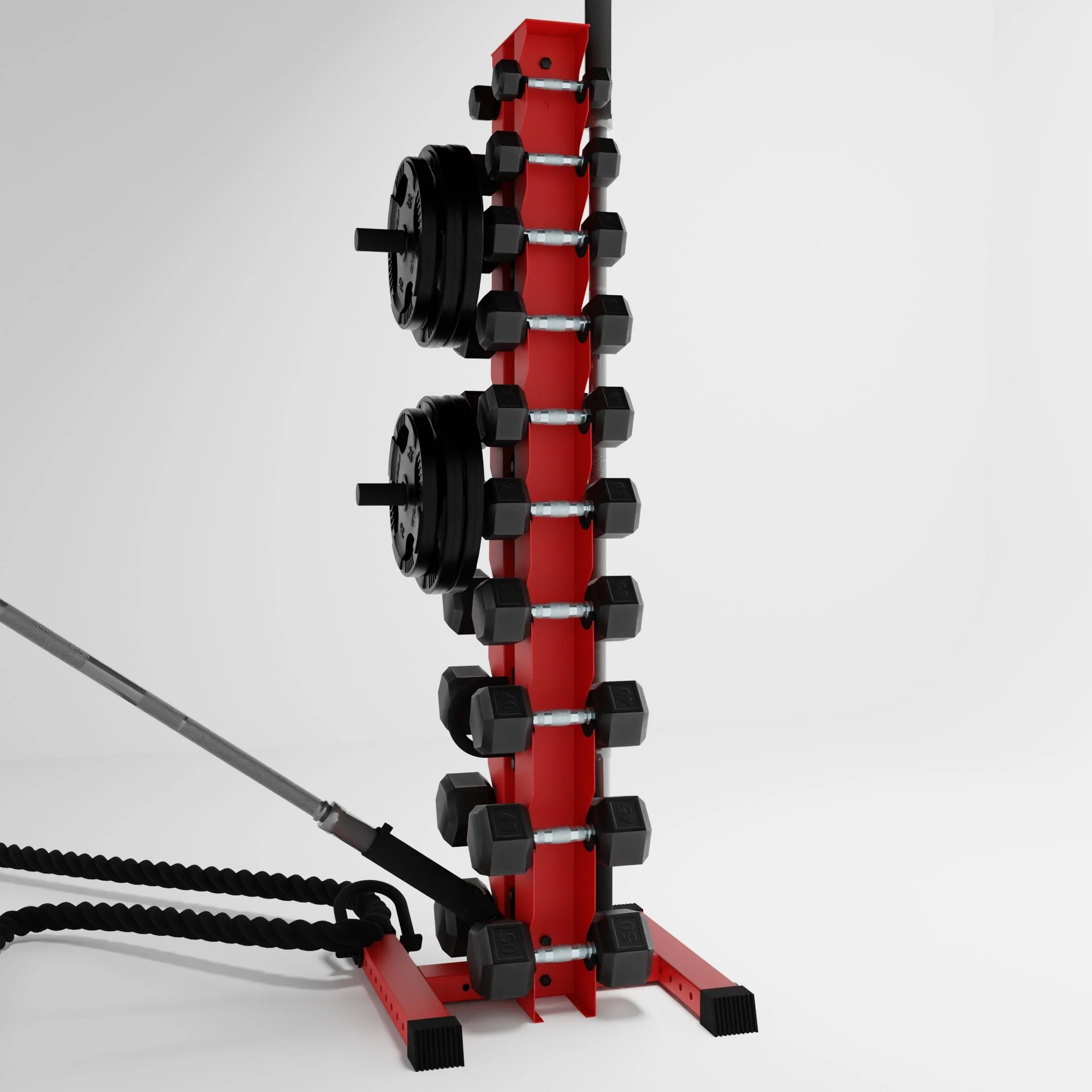 Delta | 10-Tier Vertical Dumbbell Storage Rack - Image 50