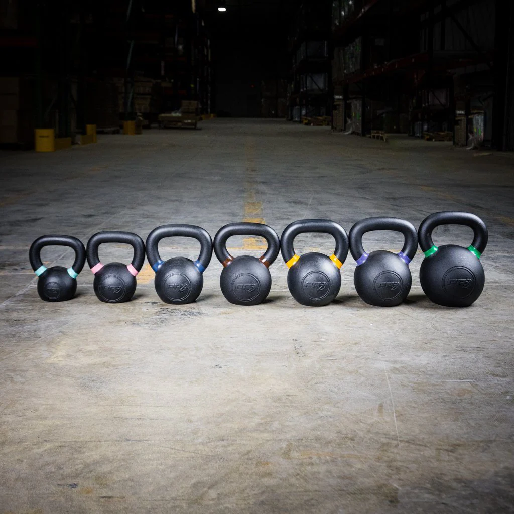 PRx Powder Coated Cast Iron Kettlebells - Image 3