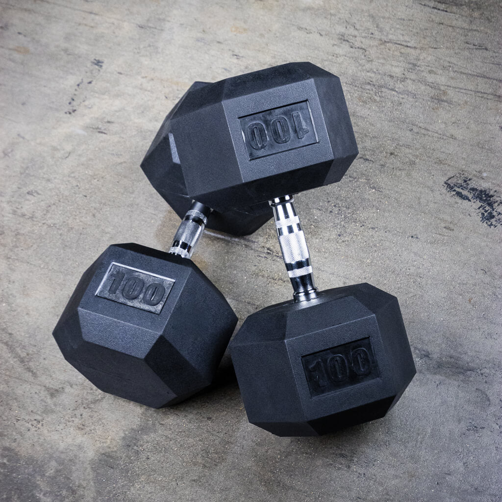 PRx Rubber Hex Dumbbells Sets - Image 8