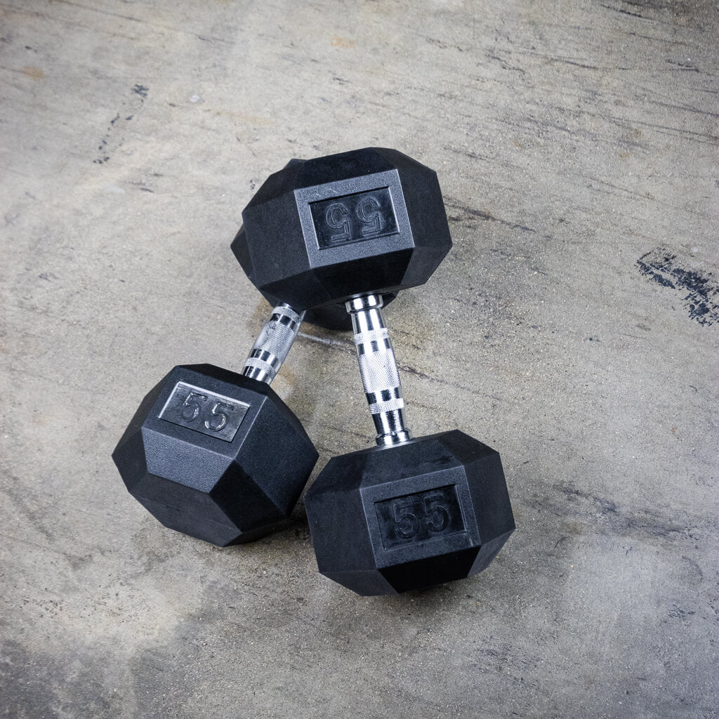 PRx Rubber Hex Dumbbells Sets - Image 9